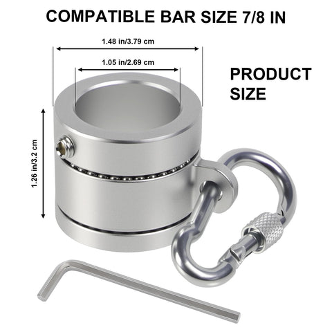 Stufool lock collar for 7/8 sleever bars, keeps bars stable during maintenance.
