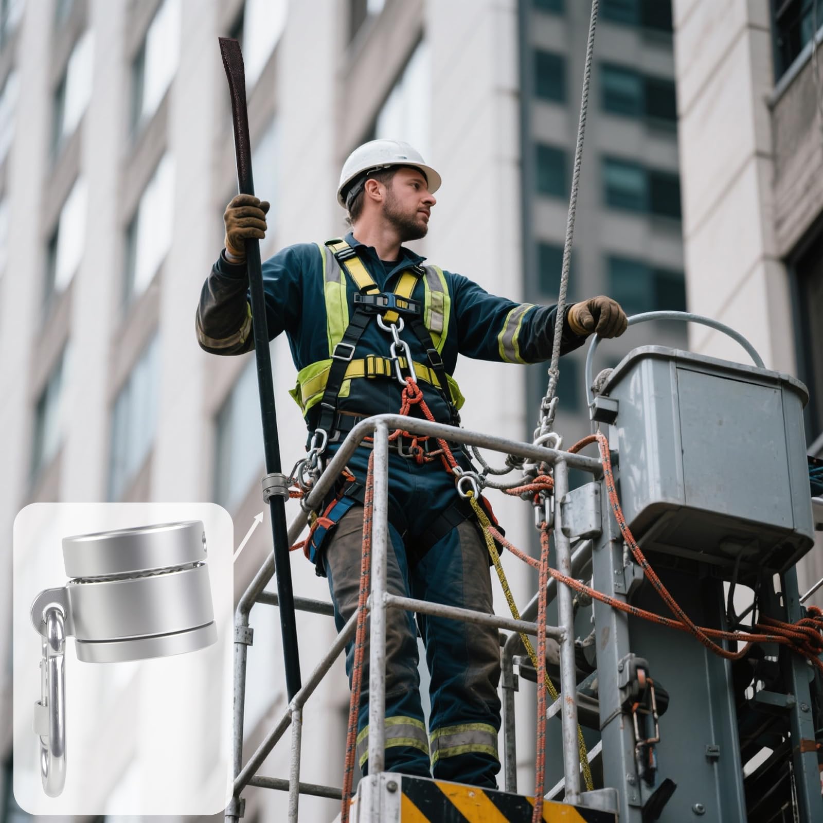 Ideal for high risk tasks like wind power maintenance.