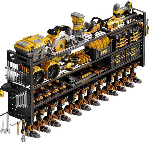 STURDIFLOW large 49-inch wall mount front view, rugged frame for heavy tools.
