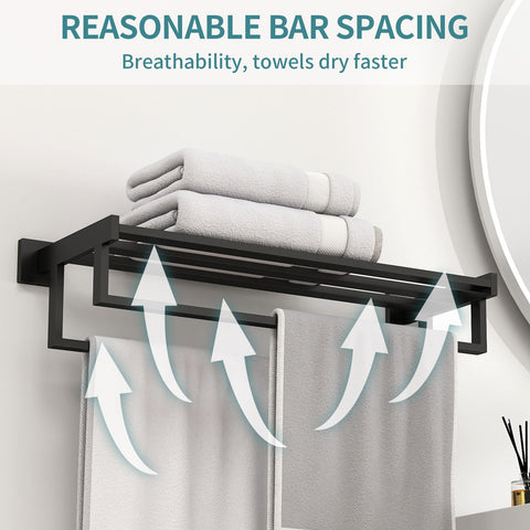 STWWO matte black finish complements modern bathroom decor.