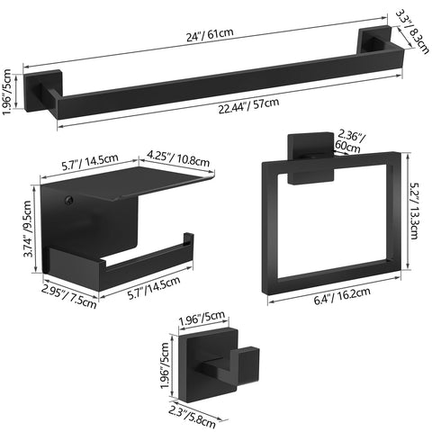 STWWO concealed screw mount for quick, clean installation.