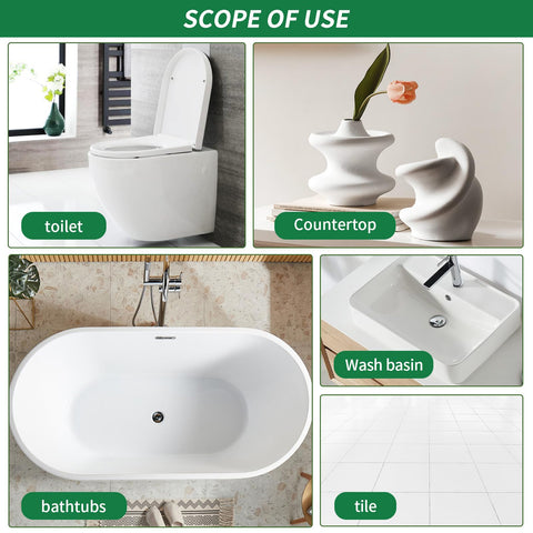 Styleonme bathroom tile spray covers dull surfaces with high adhesion