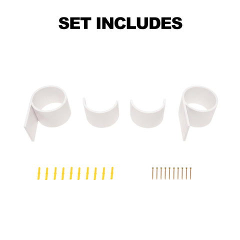 Stylor injection-molded matte finish provides durable bathroom accent