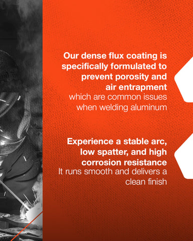 SÜA E4043 deposits yield dense, color-matched aluminum welds
