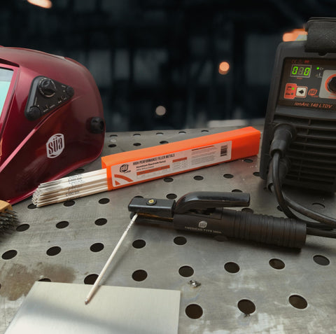 SÜA E4043 produces low spatter and easy ignition during welding
