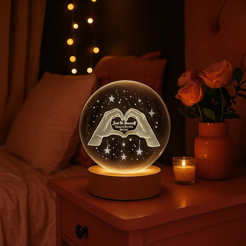 SUBLIFY Gift-ready crystal lamp is perfect for celebrations.