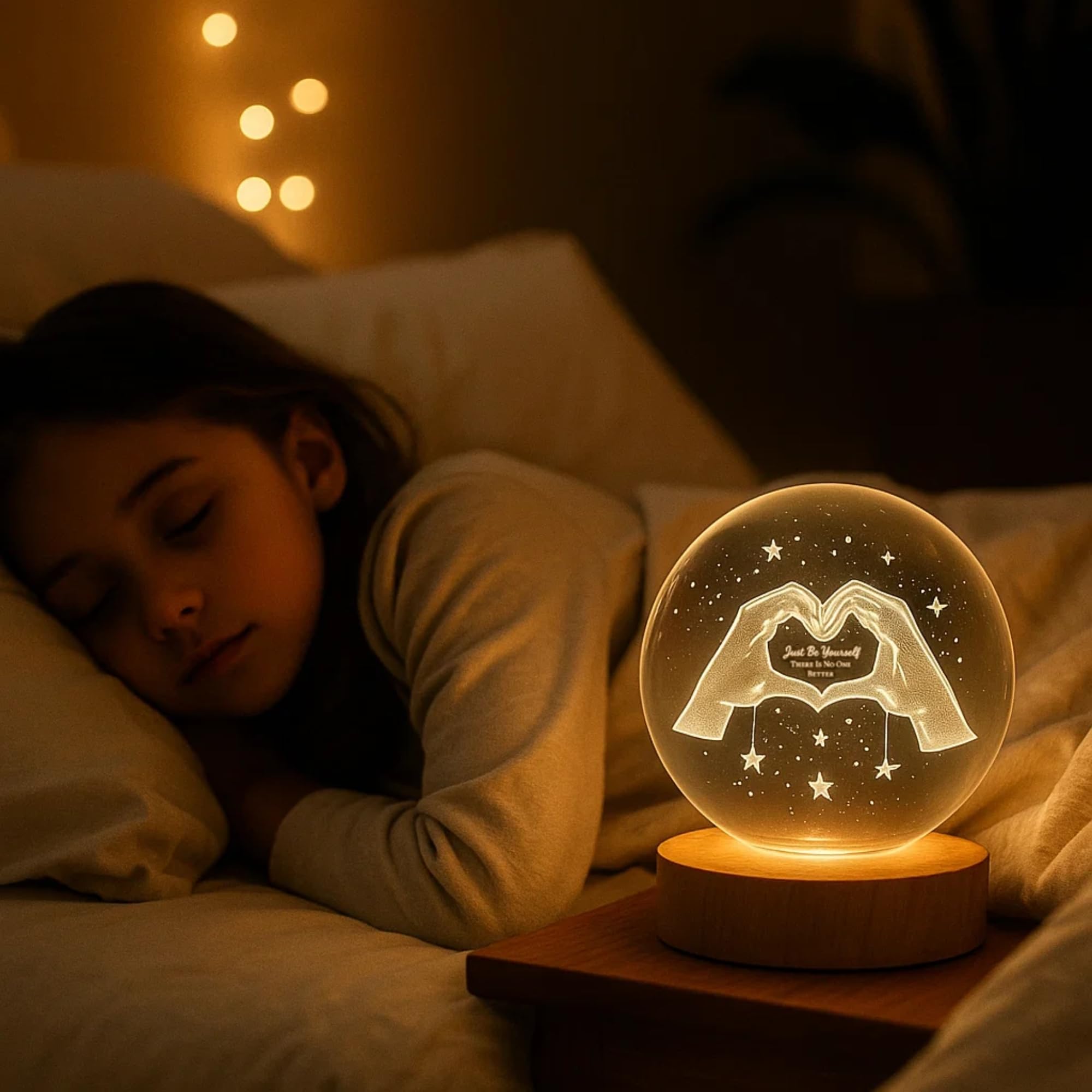 SUBLIFY Starry night light creates a relaxing mood in rooms.