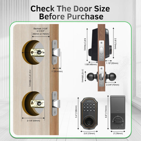 SUBPOT satin nickel housing shows rugged deadbolt.