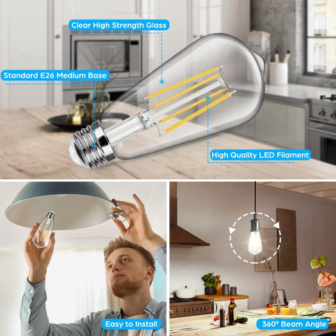 Sucolite 4000K daylight white emits crisp daylight tone for workspaces.