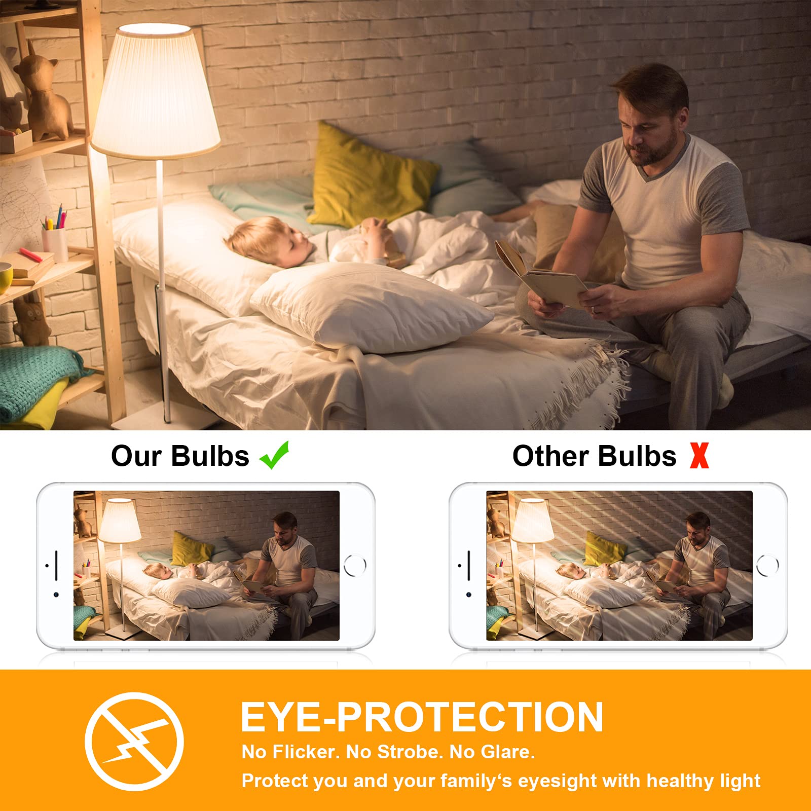 Sucolite 90+ CRI 3000K warm white for natural colors in any room.