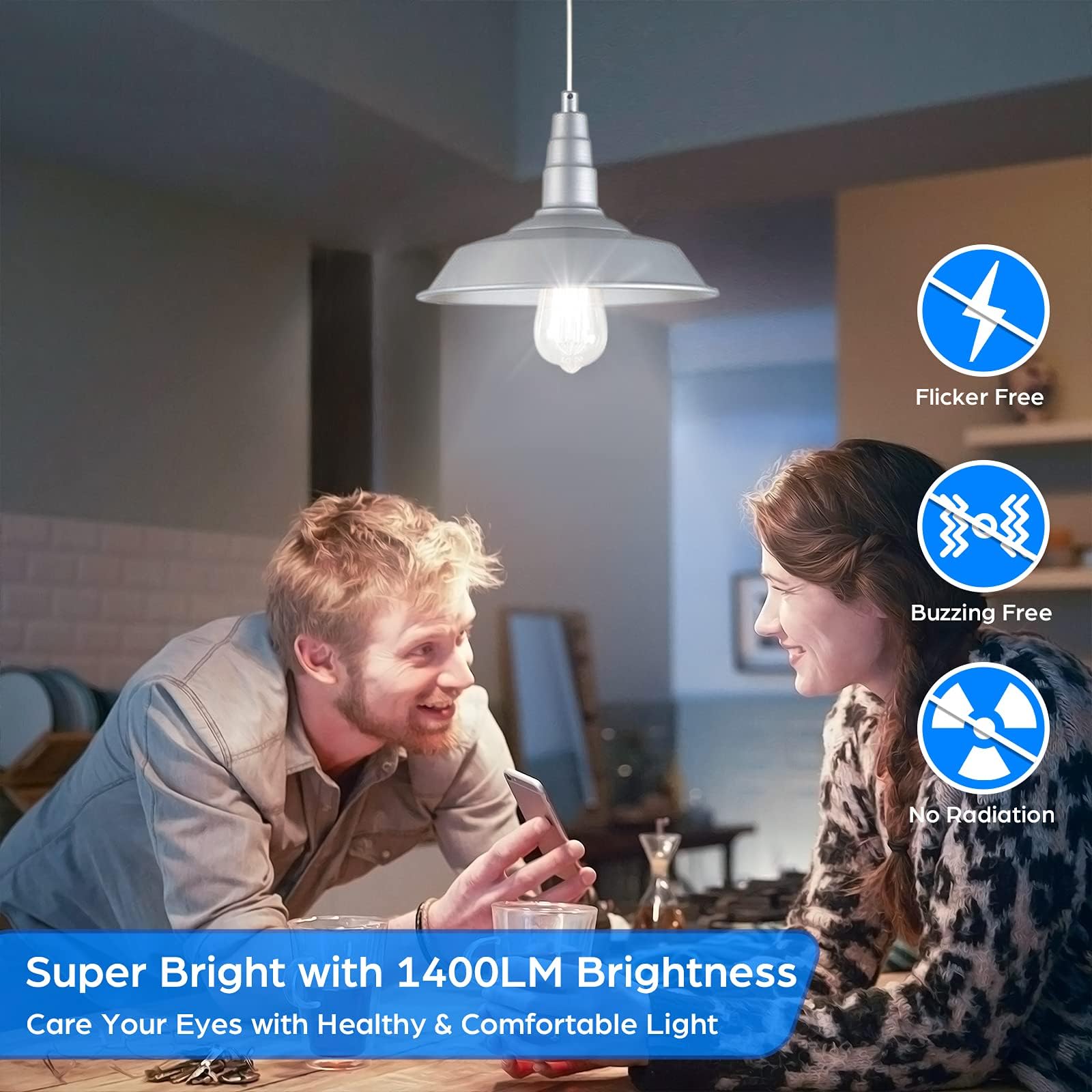 Sucolite E26 medium base fits chandeliers and pendants with ease.