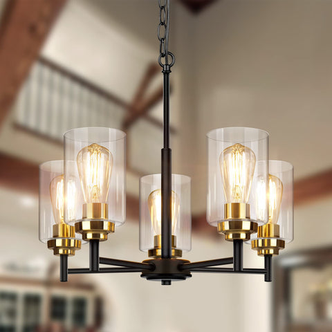 Includes mounting hardware for straightforward installation of the chandelier.