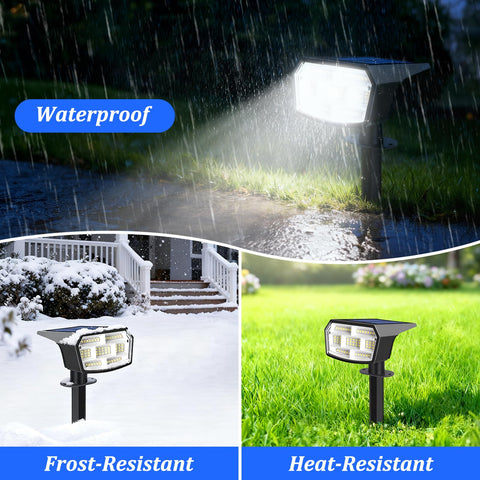 SucoliteIP65 waterproof lights withstand rain and weather in an outdoor setting