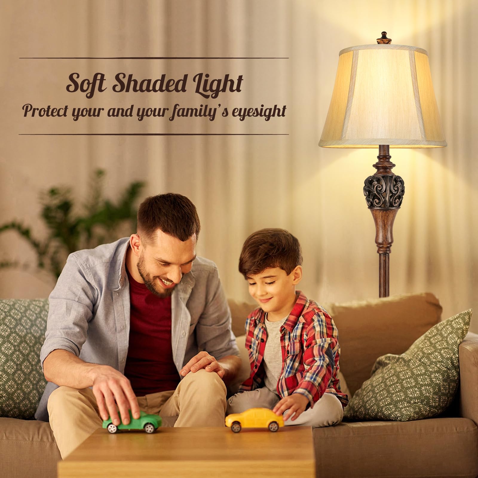 Sucolite lamp offers eye-friendly lighting suitable for daily tasks.