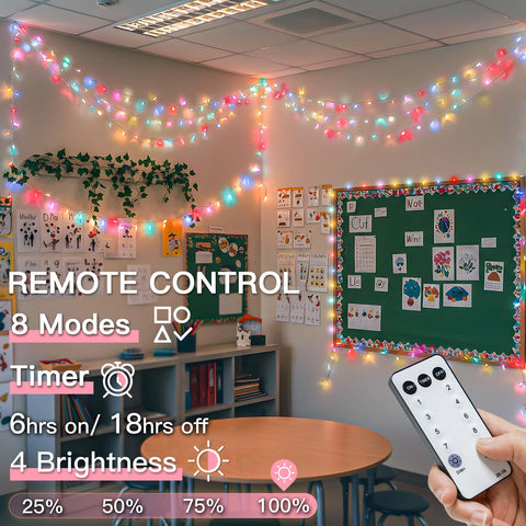 SUDDUS connectable 43ft lights extend decor across rooms and outdoor spaces