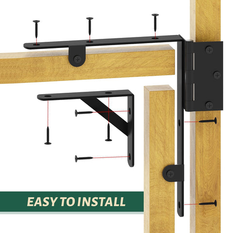 Suemoss anti-sag gate bracket supports gates up to 120 pounds.