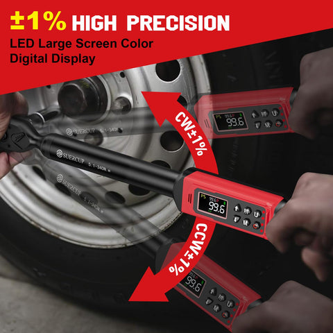 SUERCUP quick-release head enables easy socket changes without tools.