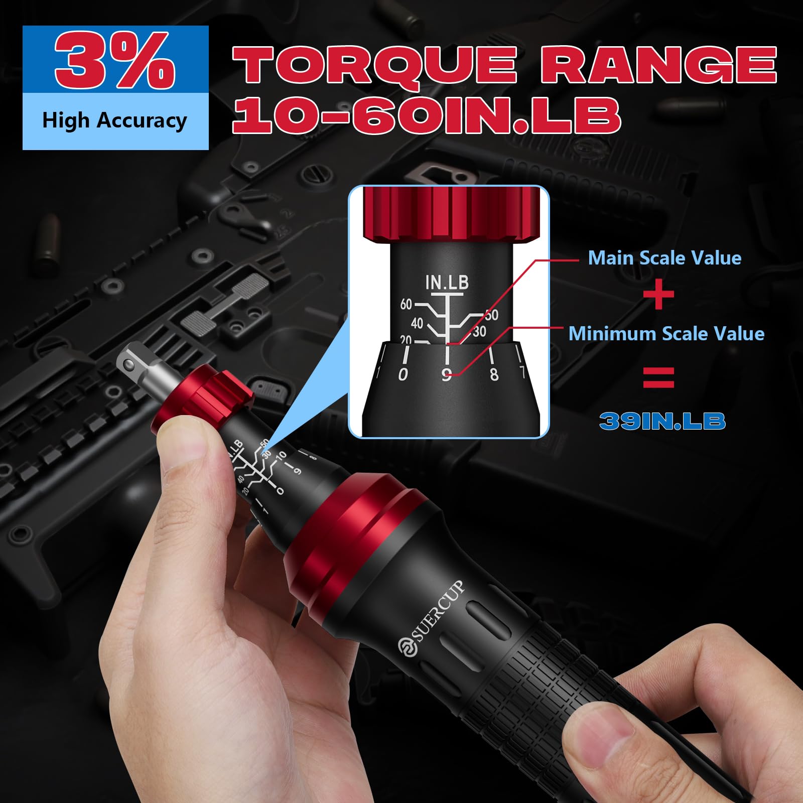 Versatile for home DIY, bike maintenance, scope mounting, and car repairs.