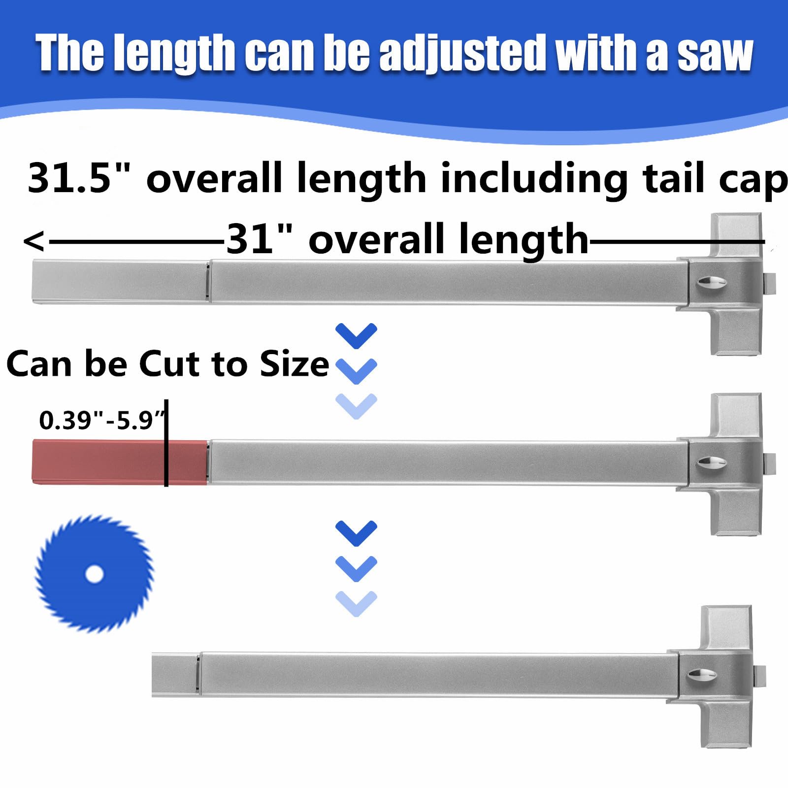 suermany pushrod and roller latch ensure smooth operation