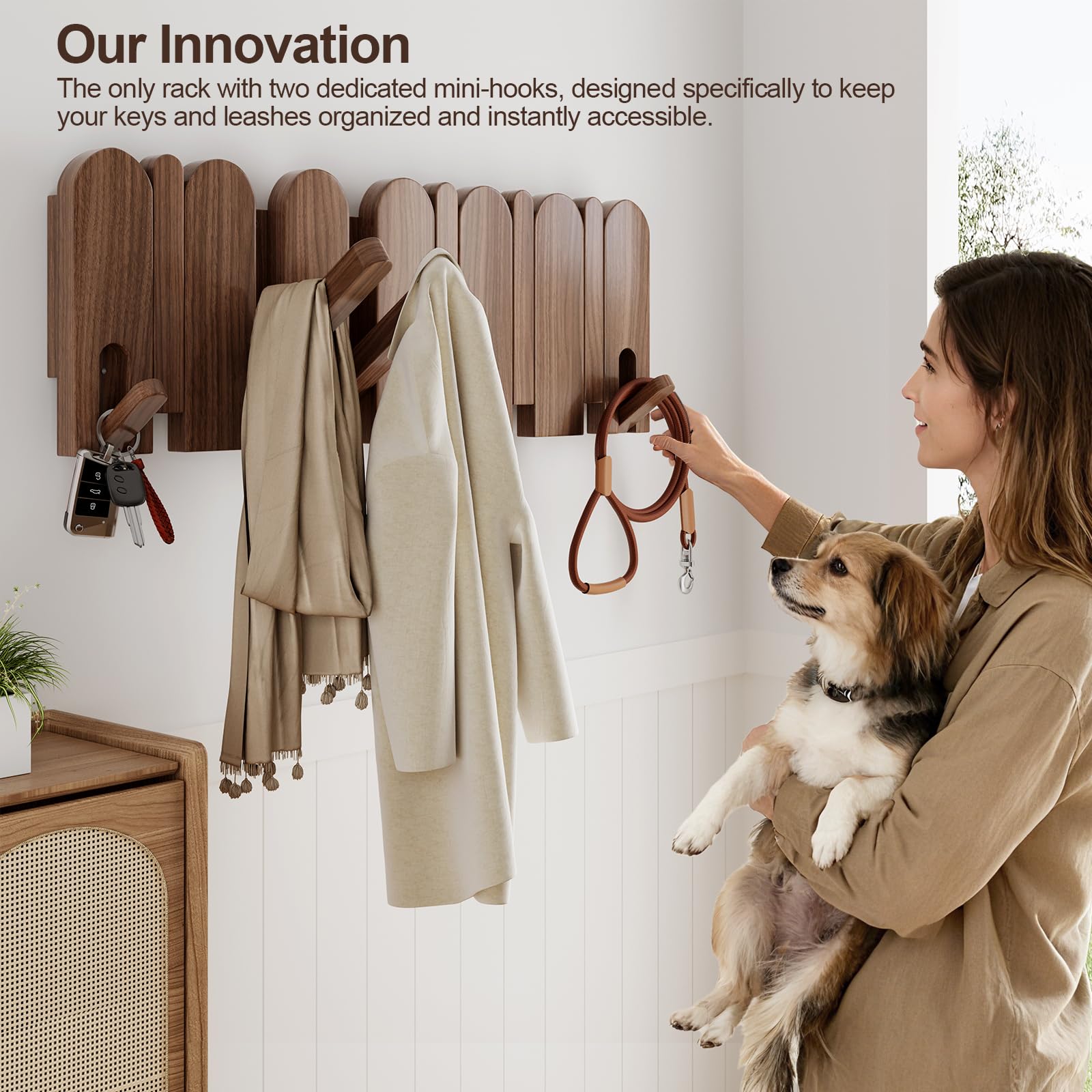 Sueuapp entryway organizer gift-ready for new homeowners.