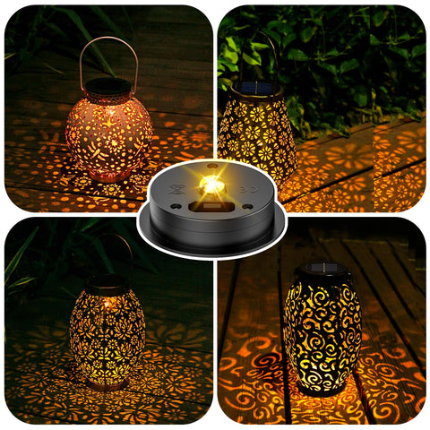 Suggant waterproof lantern top ensures outdoor lighting in wet weather