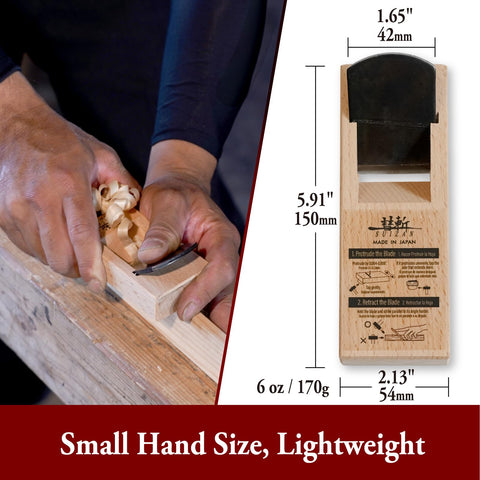 SUIZAN Kanna made in Japan, crafted in a town with woodworking heritage