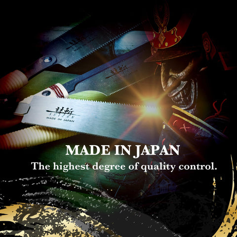 SUIZAN Ryoba 7in pull saw made in Japan highlighting craftsmanship