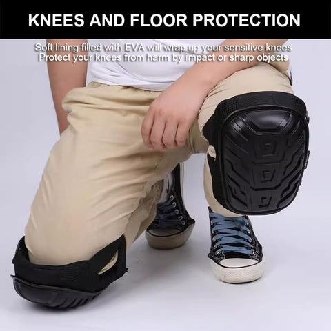 SUJAYU knee pads gel core detail highlighting soft protection