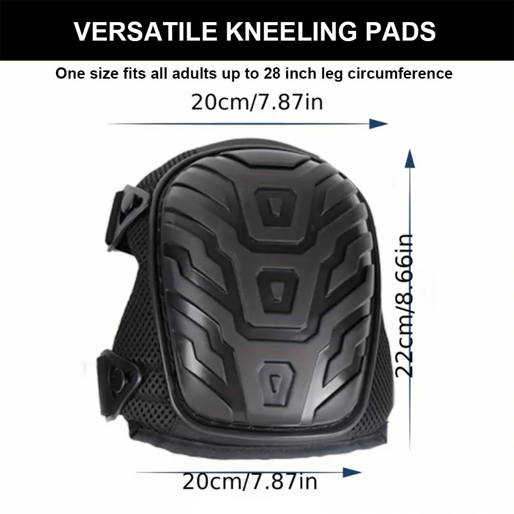 SUJAYU knee pads in use on a construction site for flooring tasks