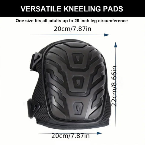 SUJAYU knee pads in use on a construction site for flooring tasks