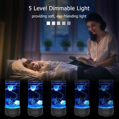 SUKIND Jellyfish Lamp is easy to plug in and enjoy.