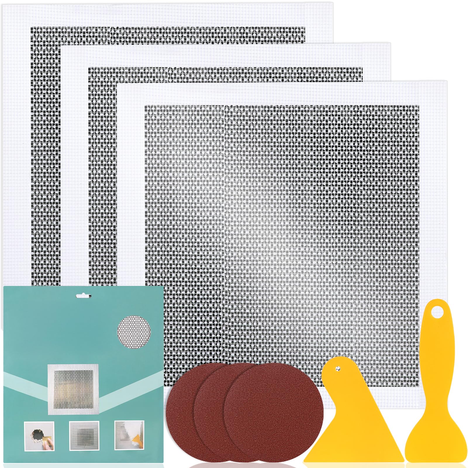 sulataya 12x12 drywall patch kit ready for quick large-hole repair
