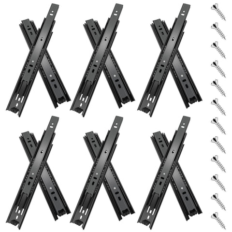 Sulawskys 10in drawer slide full extension for smooth access.