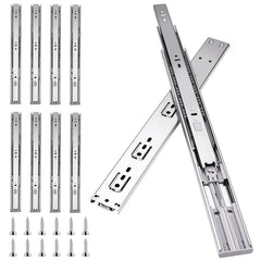 Sulawskys 10-inch drawer slides set of 8 shown for quiet, soft-close operation.