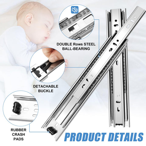 Sulawskys four-pair pack with screws for quick kitchen cabinet upgrades.