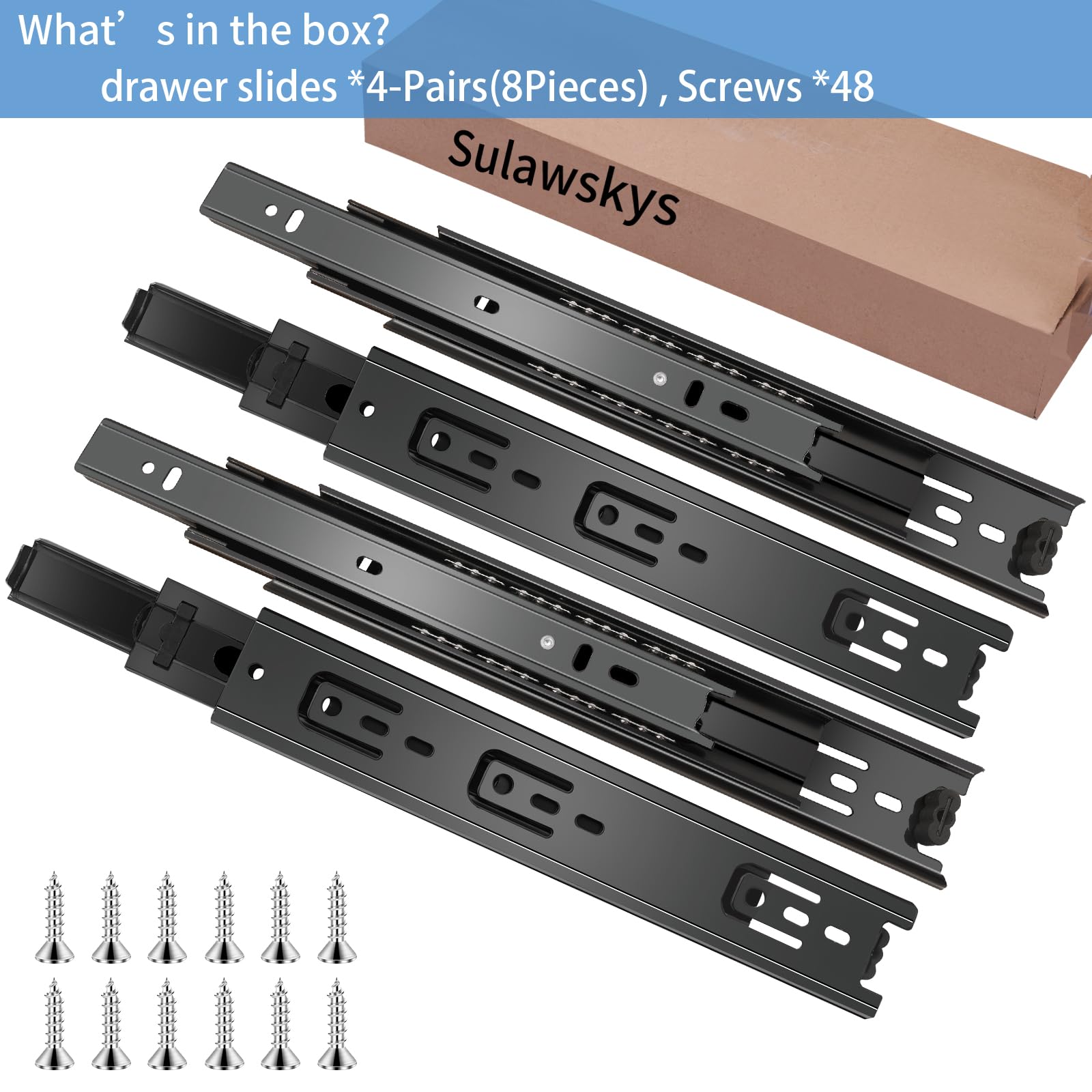 Sulawskys kitchen drawer rails for daily use and versatility.