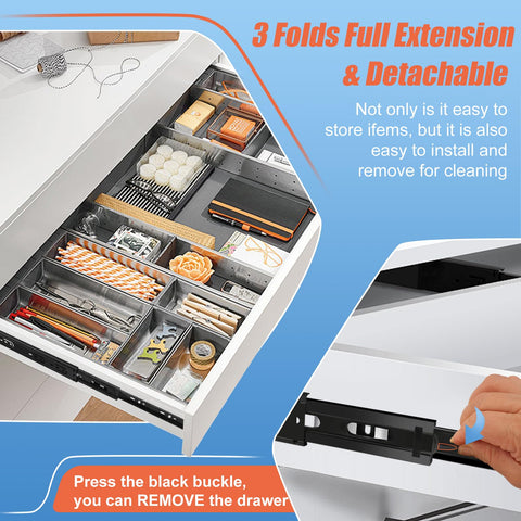 Wardrobe drawer solution by Sulawskys with smooth glide