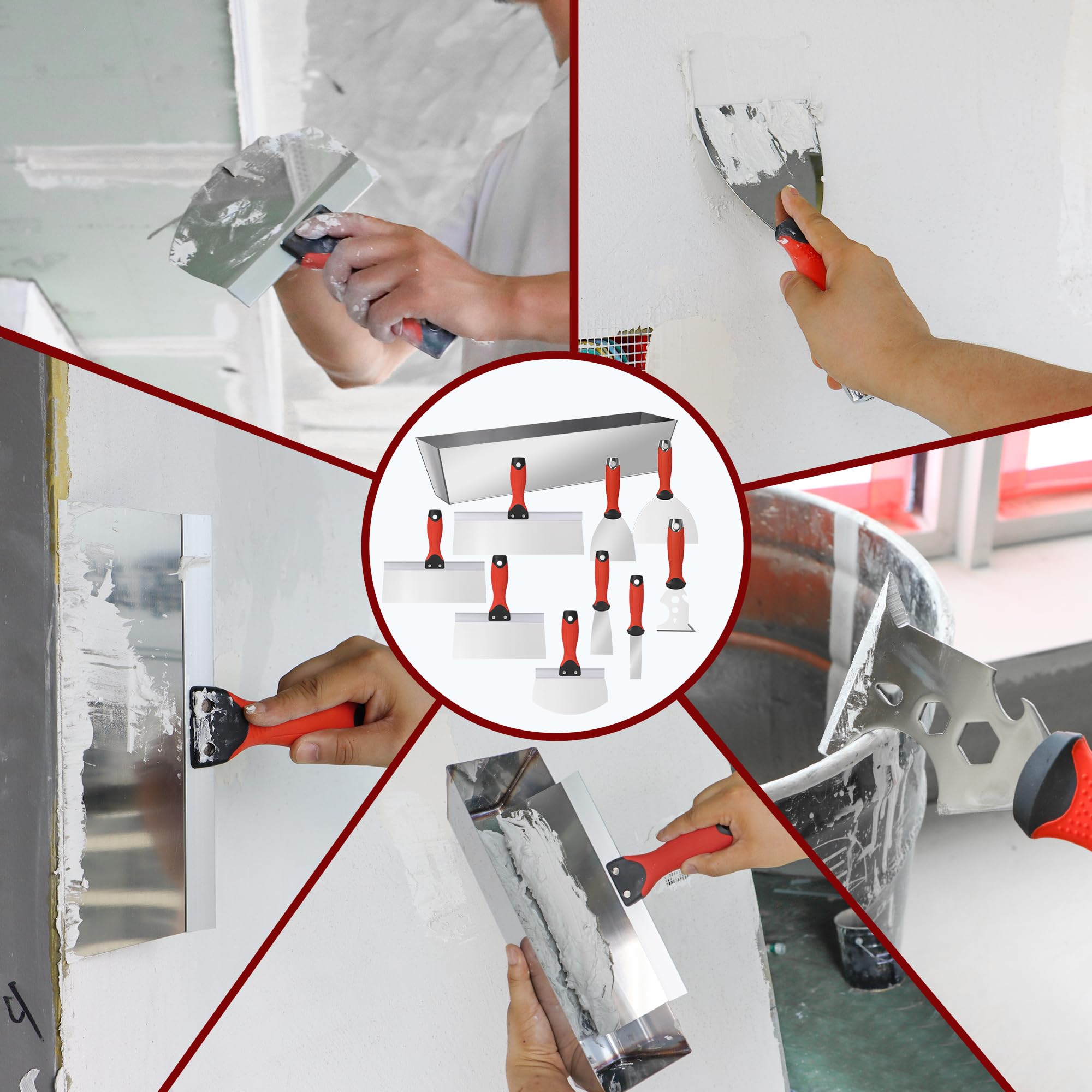 SUMED tool kit includes hanging holes for neat storage.