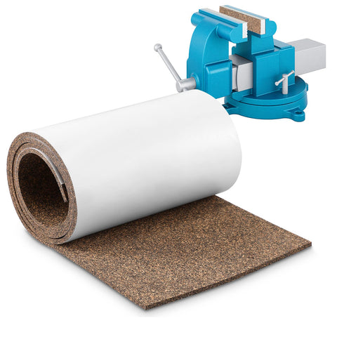 Sumind cork rubber vise jaw pad 36-inch length protects jaws and surfaces.