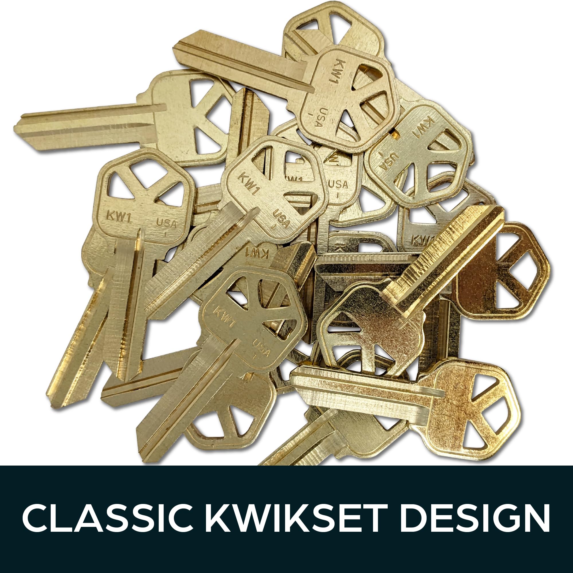 SUMMIT DOORWARE durable brass construction resists wear during heavy daily use