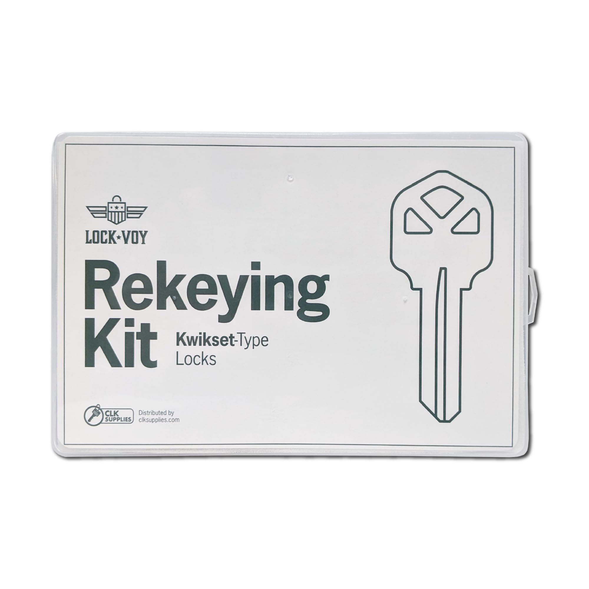 SUMMIT DOORWARE Kwikset pins collection with color-coded pins for quick sizing