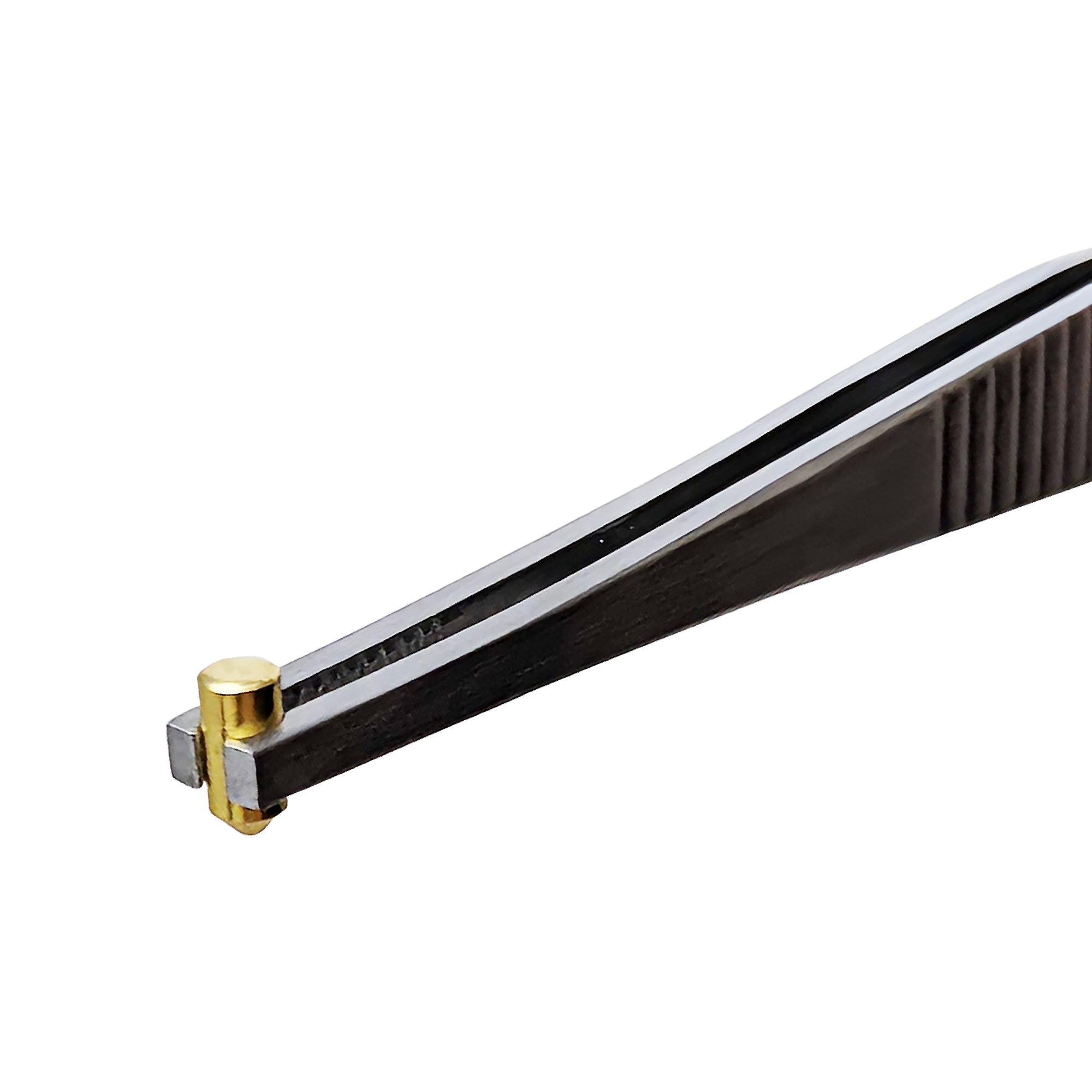 Summit Doorware lock pinning tweezers with grooved tip for precise pin loading during rekeying.