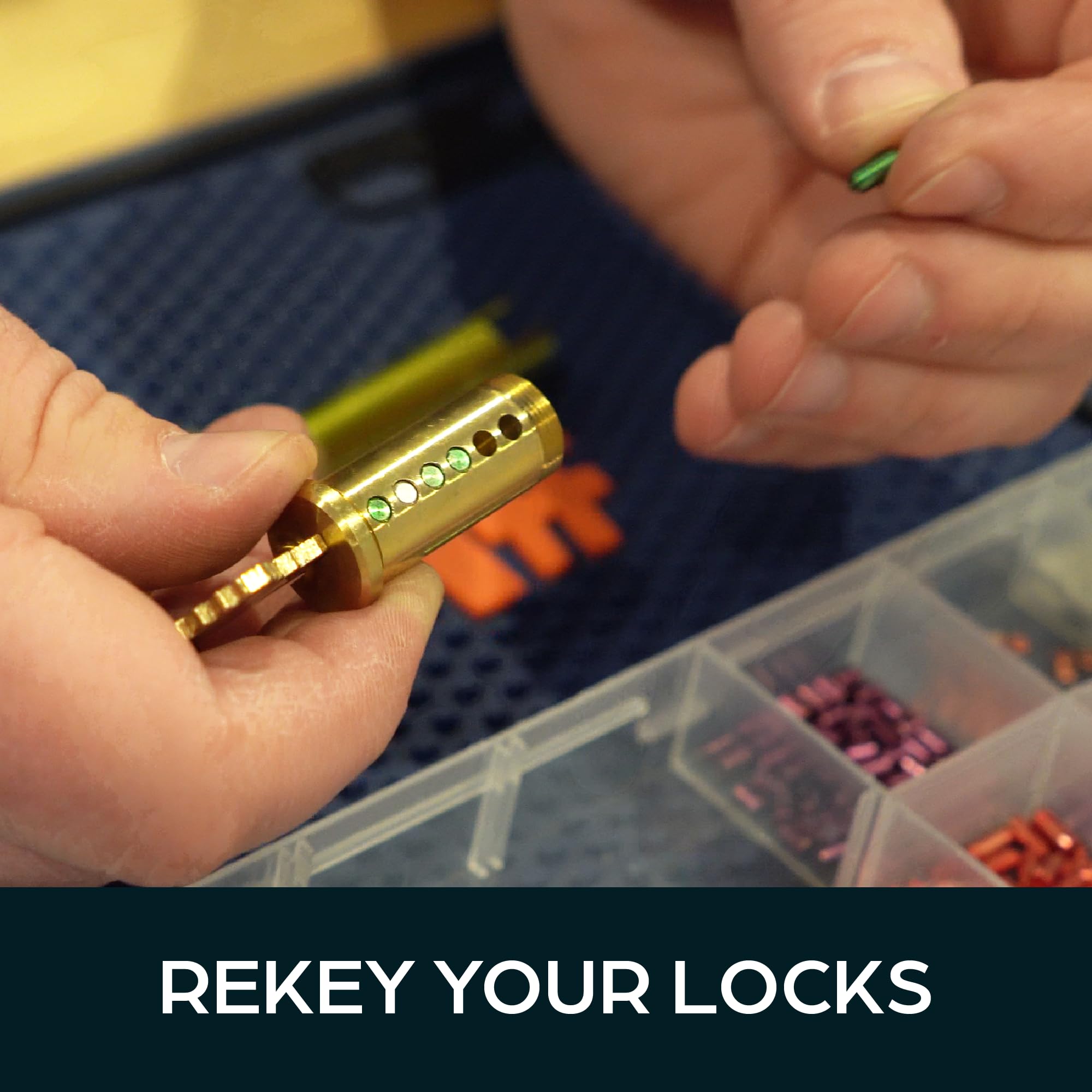 SUMMIT DOORWARE master pins 50 enabling versatile master-key configurations.