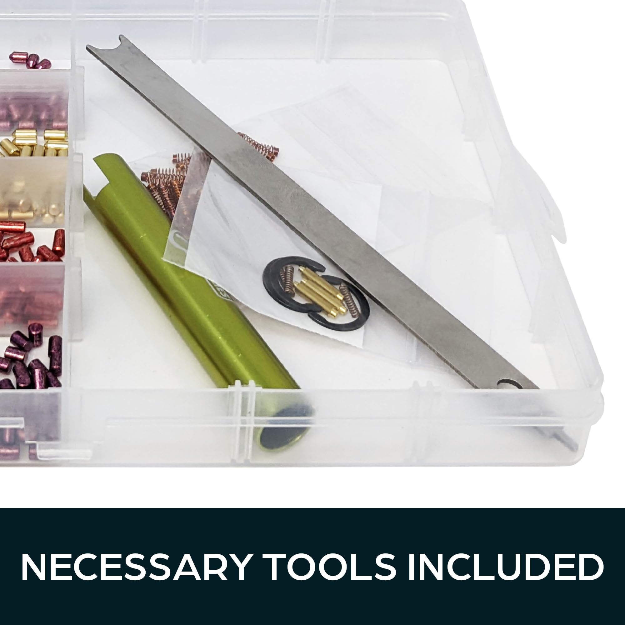 SUMMIT DOORWARE springs 50 delivering consistent tension for reliable rekeying.
