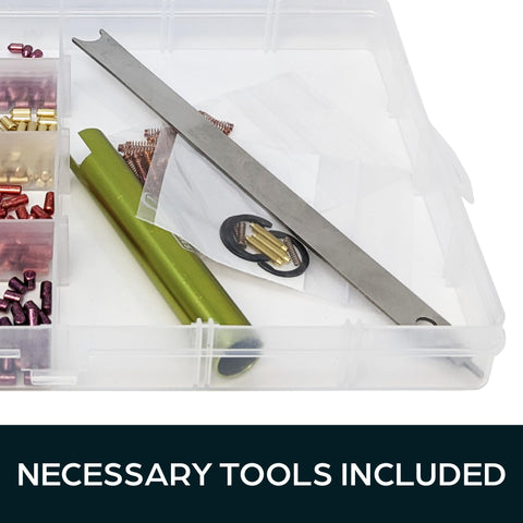 SUMMIT DOORWARE springs 50 delivering consistent tension for reliable rekeying.
