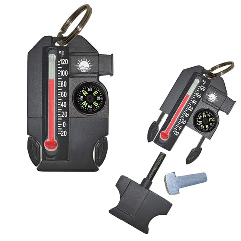 Sun Company Outsider luminous button compass for easy navigation after dark