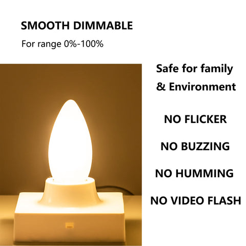 Sunaiony six-pack LED bulbs offer extended lifespan and savings.
