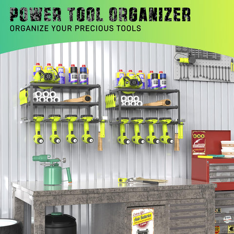 SUNALLY organized workspace with tools neatly displayed and accessible