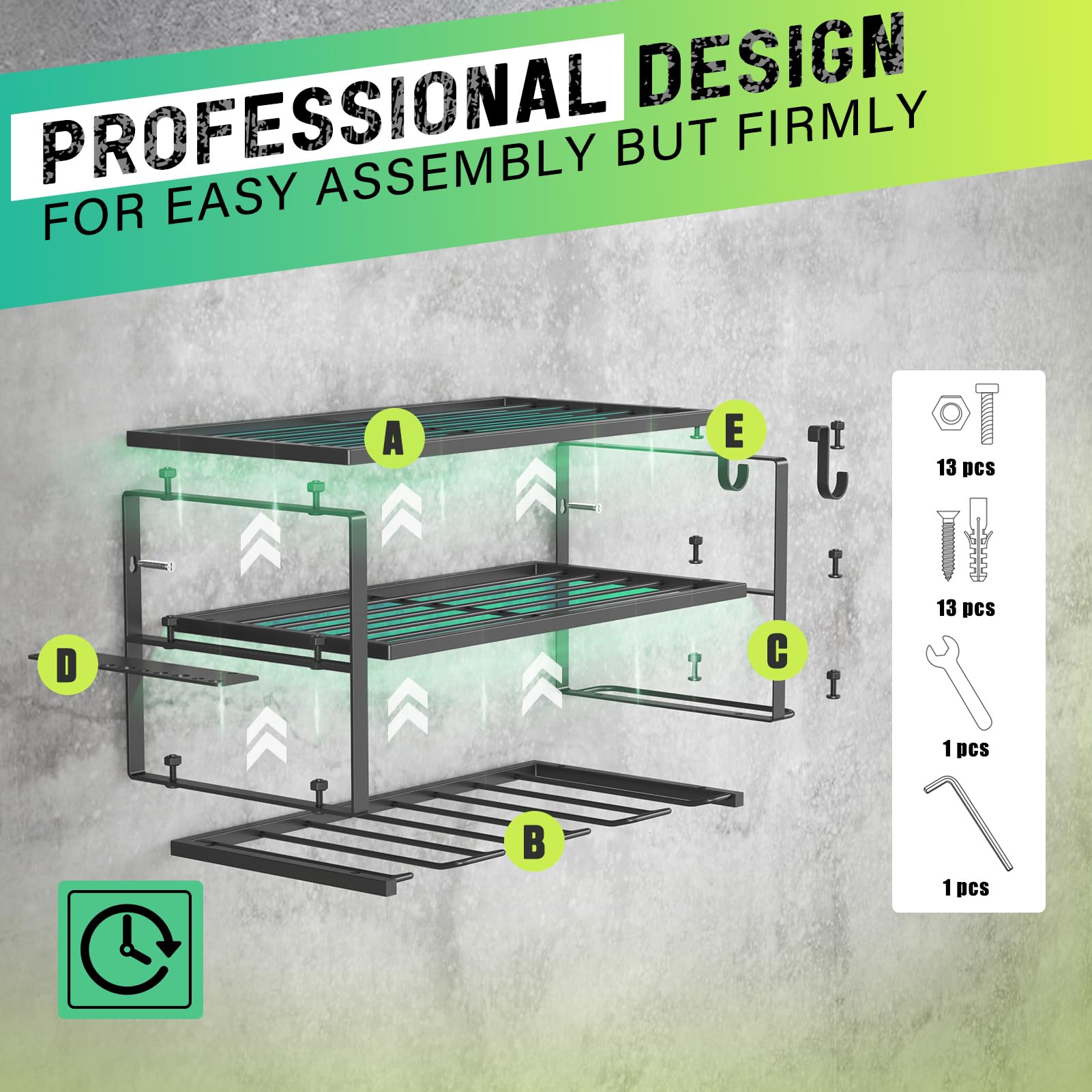 SUNALLY scratch-resistant drill holders detail for long-lasting wear.