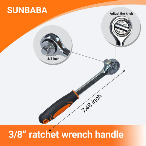 Sunbaba 1/4 adapters and extensions expand tool compatibility on the job.